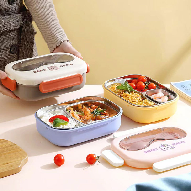 弁当箱 多層式ステンレス保温弁当箱