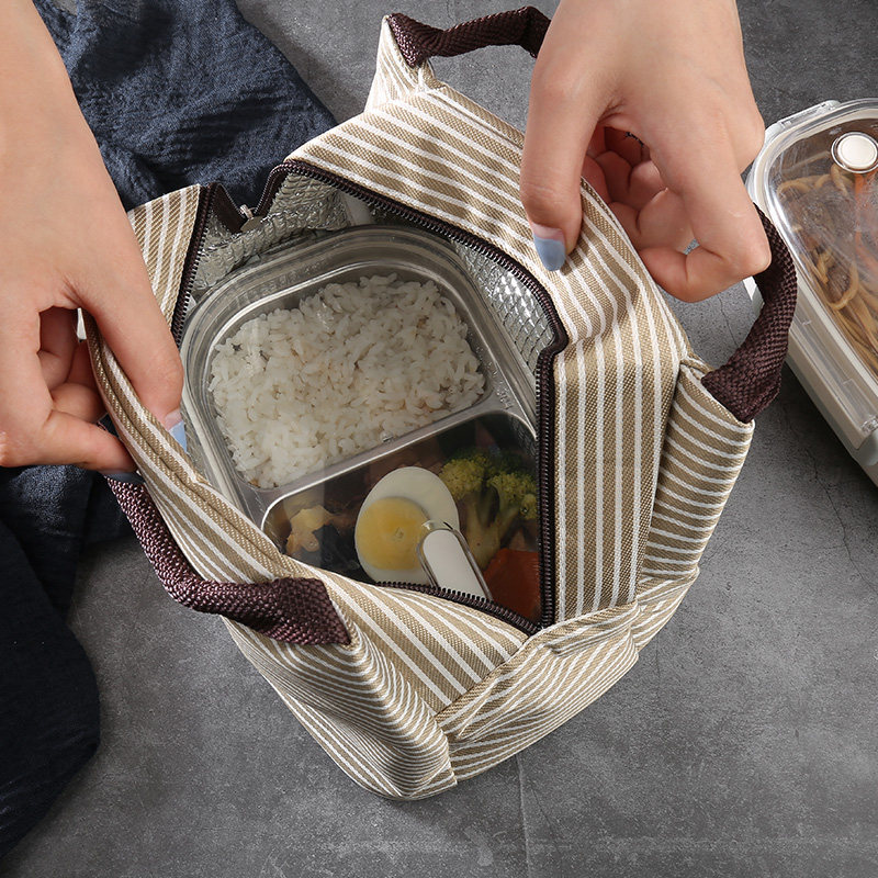 透明蓋付き仕切りスリム弁当箱