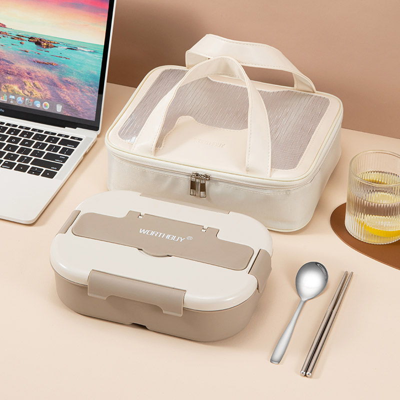 仕切り付き電子レンジ対応弁当箱