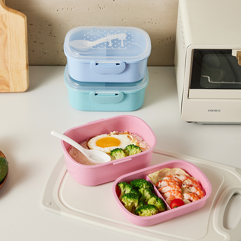 仕切り付きコンパクト弁当箱