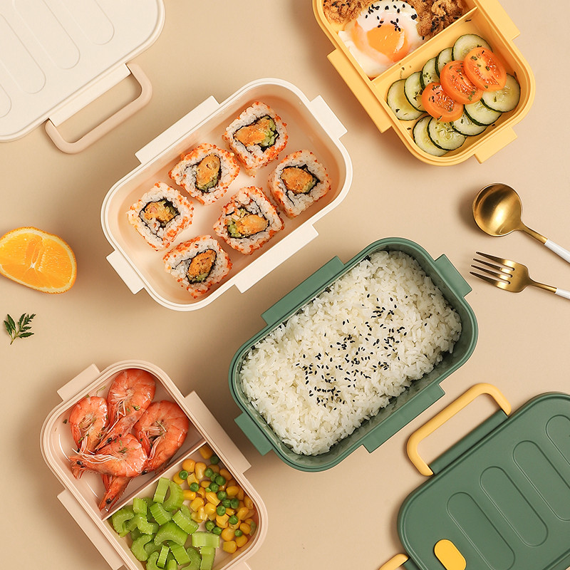 仕切り付き電子レンジ対応弁当箱