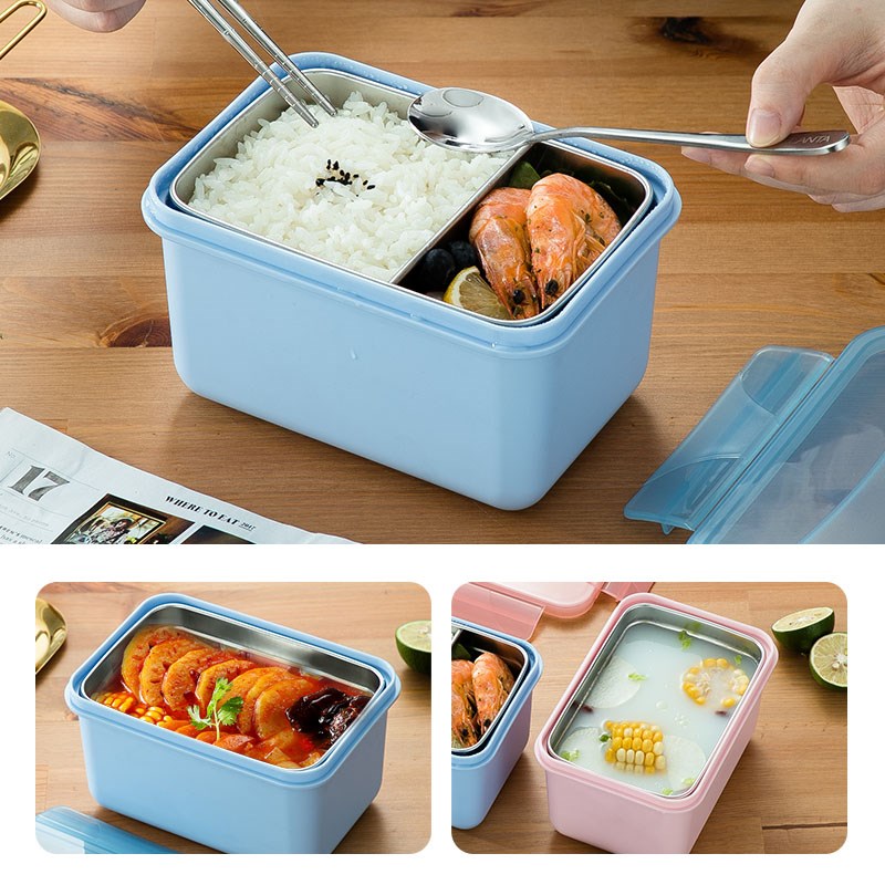 仕切り付き密閉保温弁当箱