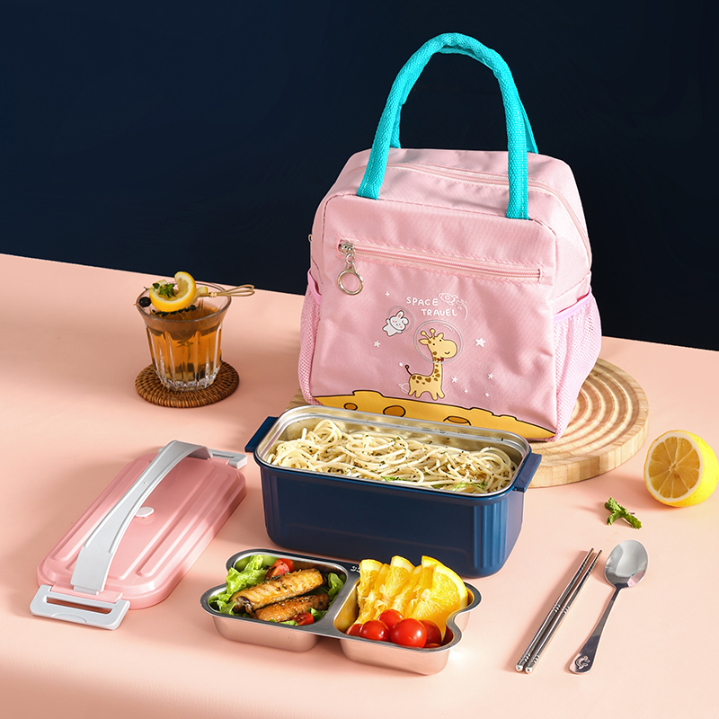 二段式ステンレス保温弁当箱