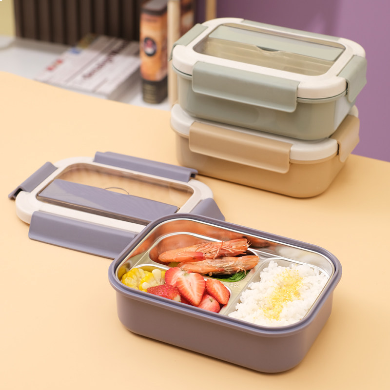 仕切り付きスリム弁当箱