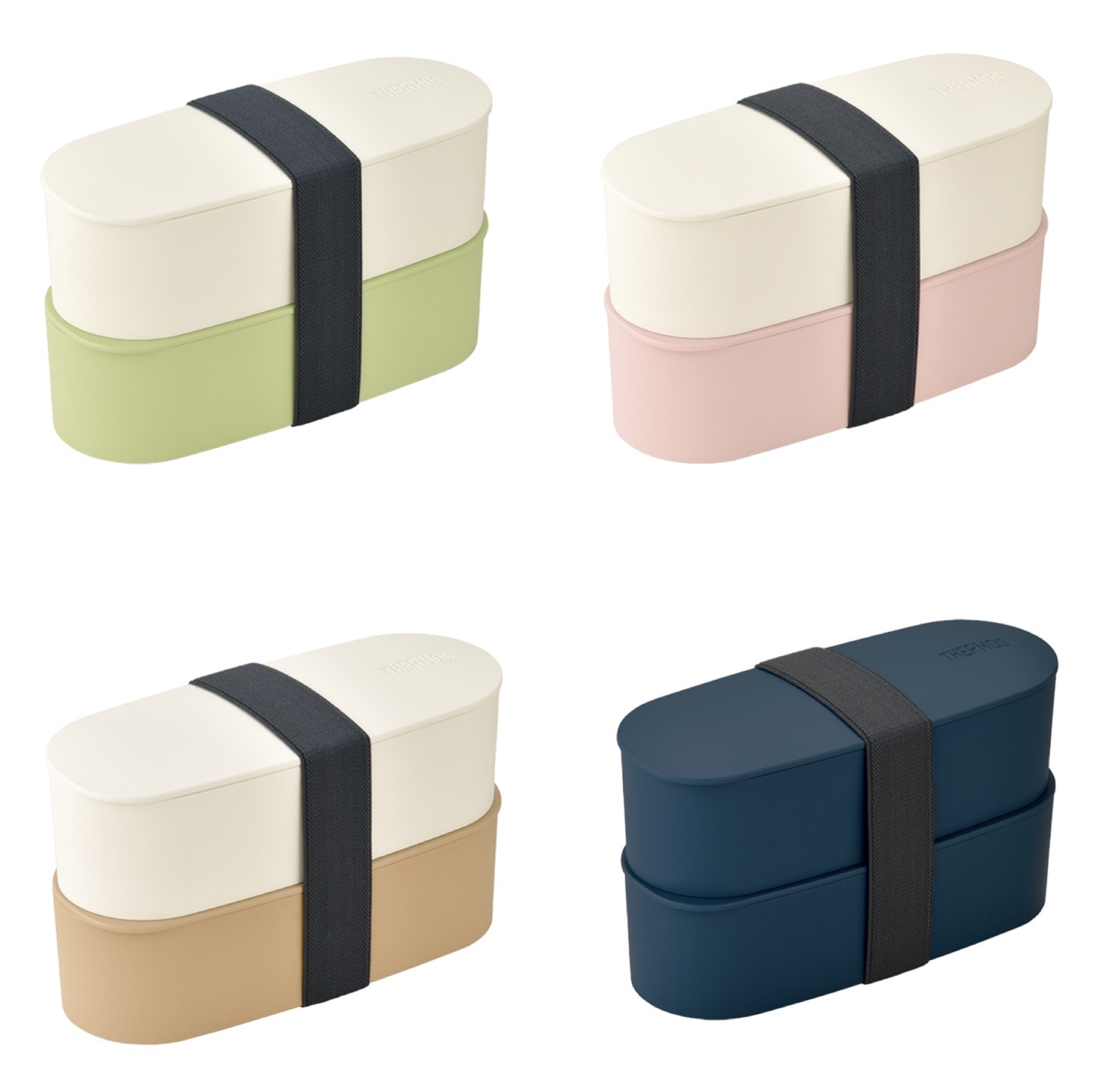 楕円形スリム弁当箱