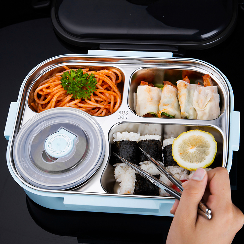 弁当箱 四室分離式ステンレス保温弁当箱