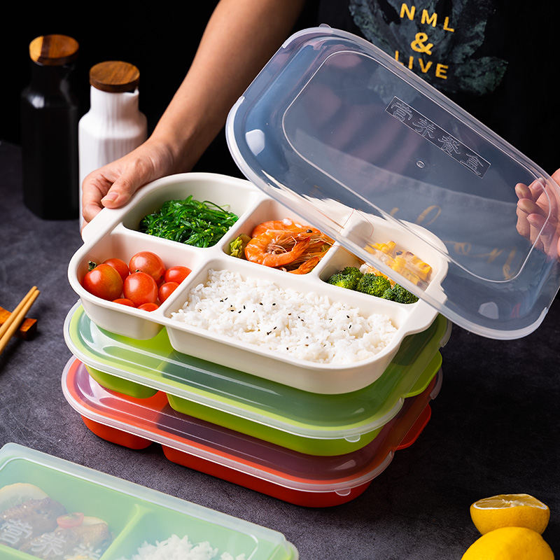 三仕切りスリム弁当箱