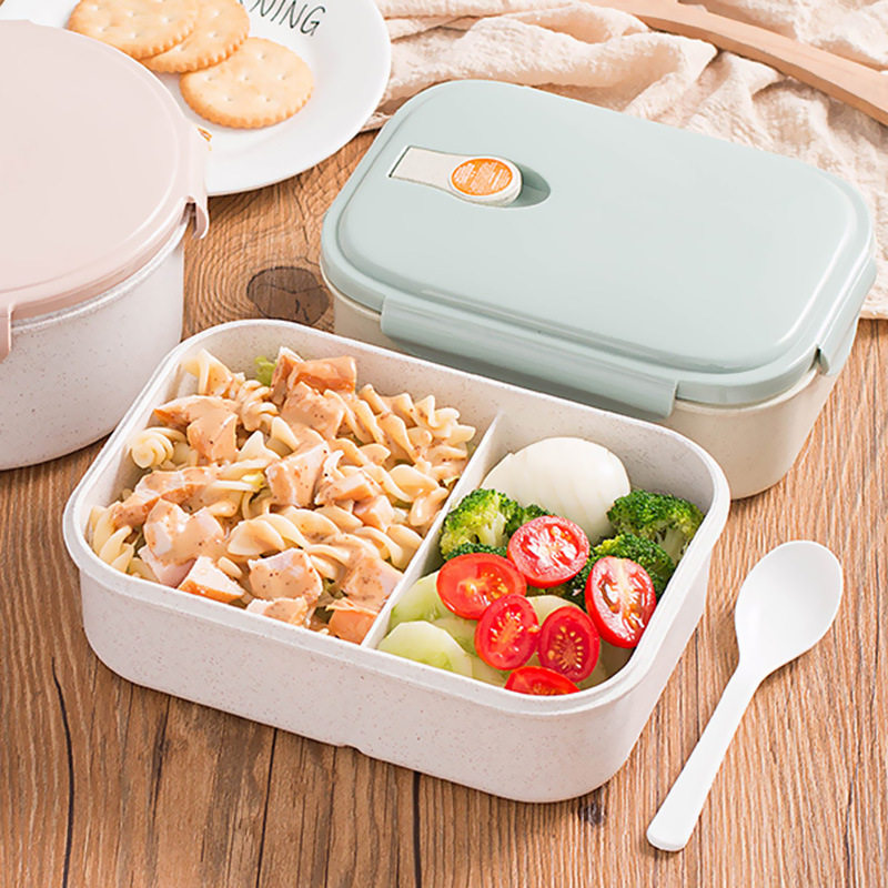 仕切り付き電子レンジ対応弁当箱