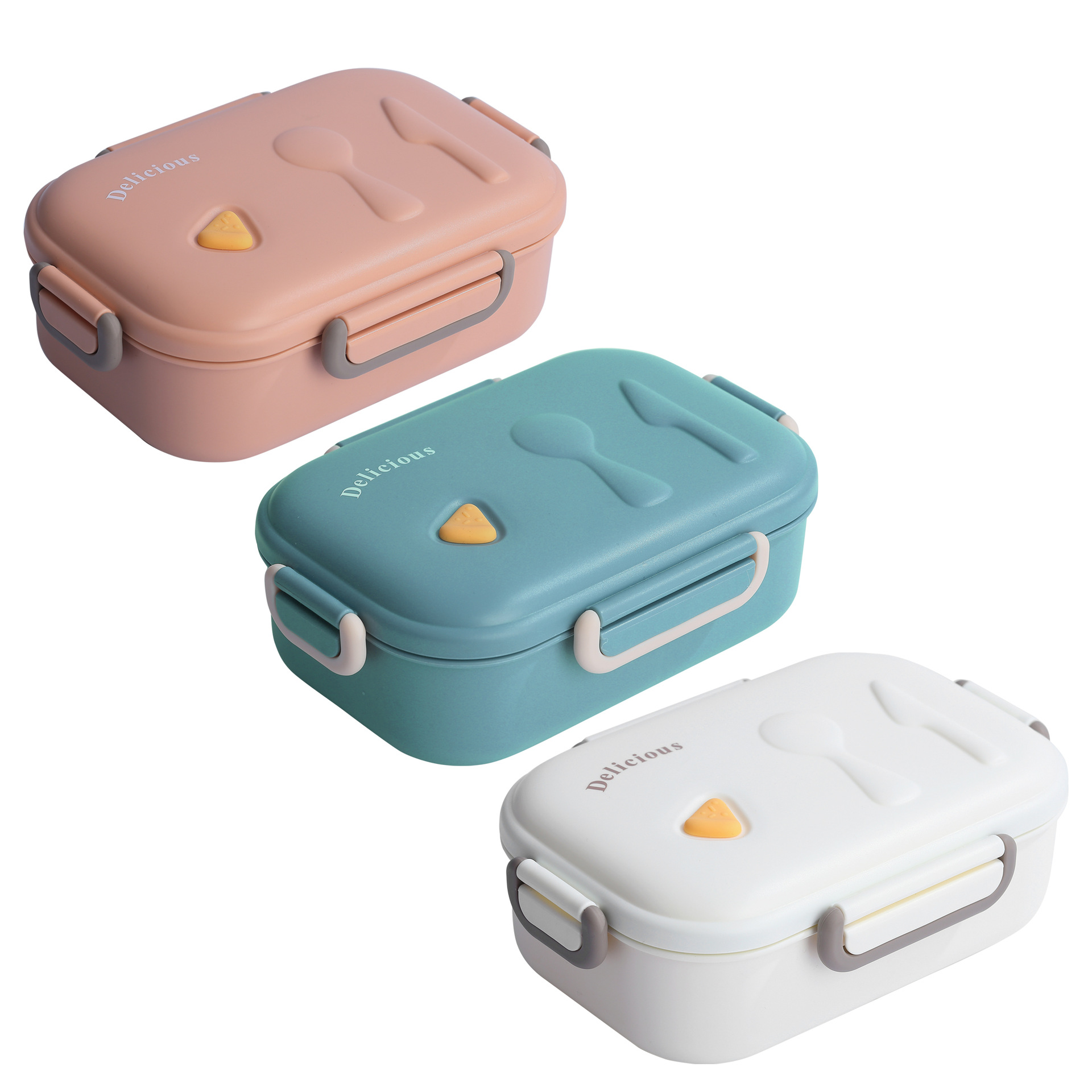 三段仕切り弁当箱