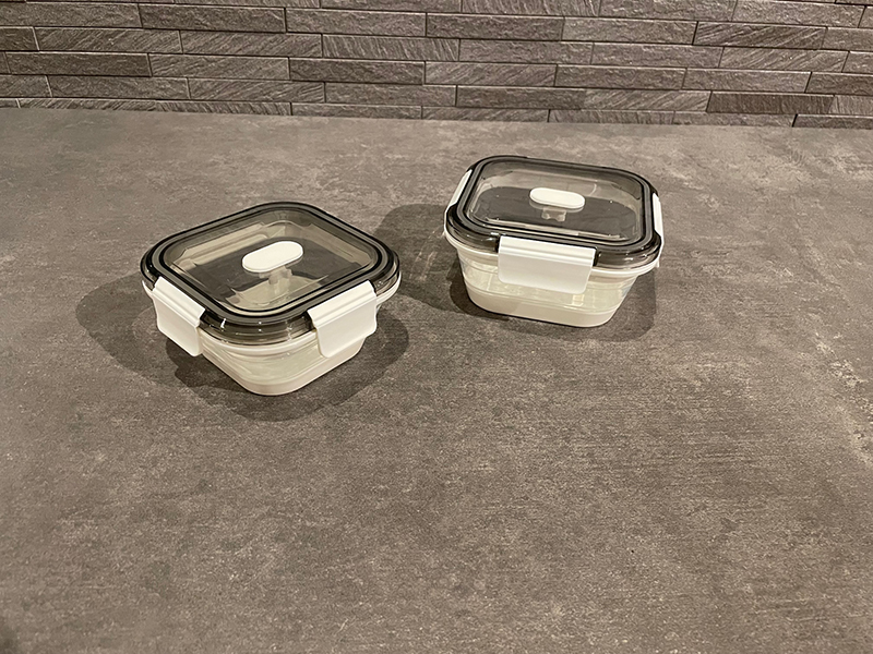 折りたたみ式レンジ対応弁当箱シリコン角型保存容器