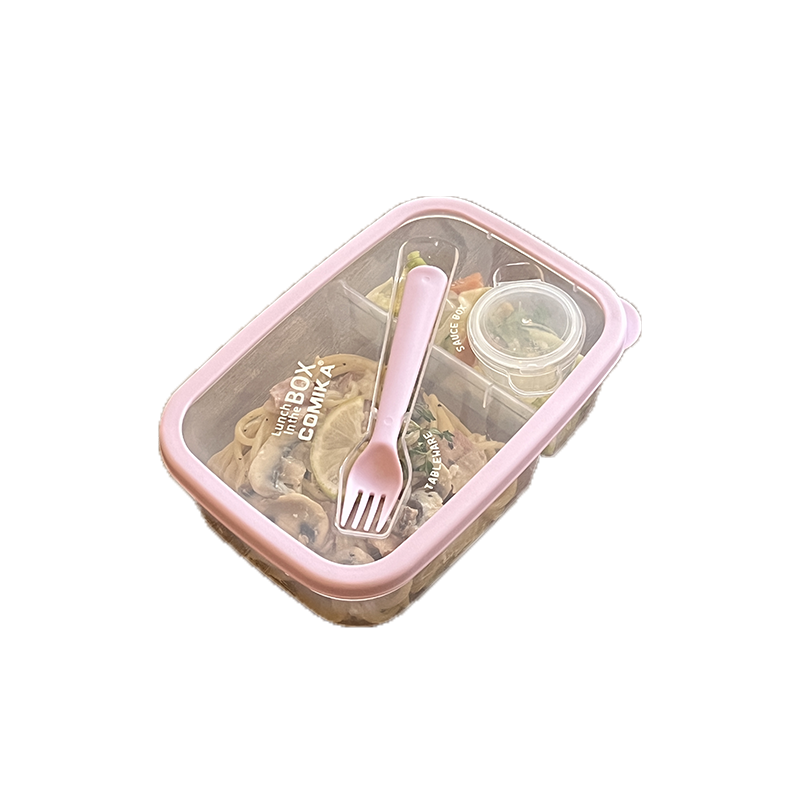 箸付き仕切りスリム弁当箱