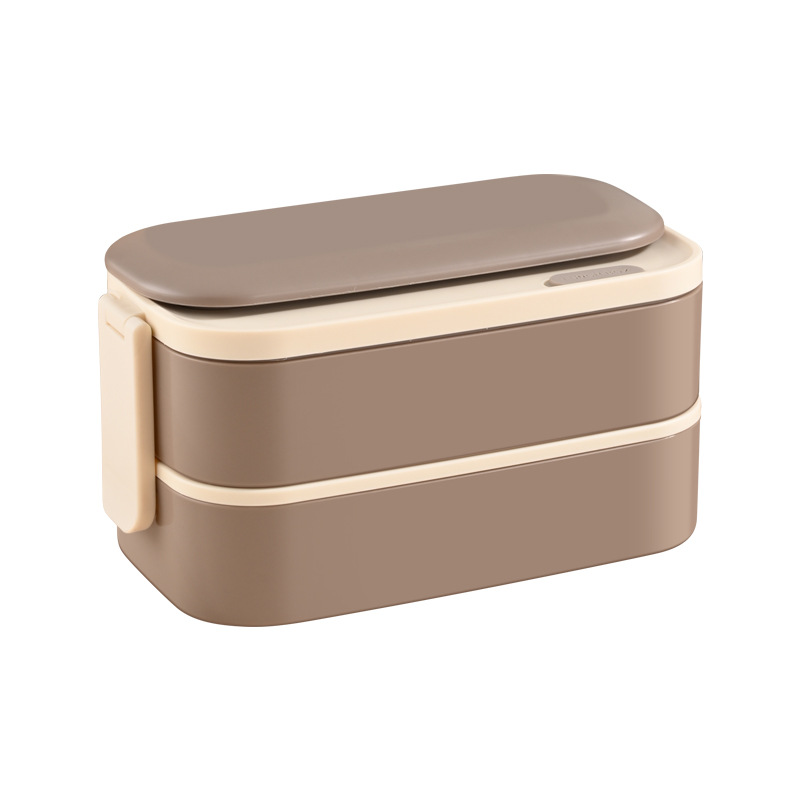 二段式仕切り付き電子レンジ対応弁当箱