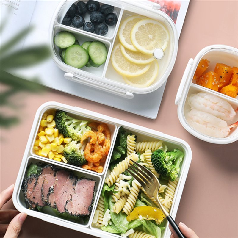 仕切り付きスリム弁当箱