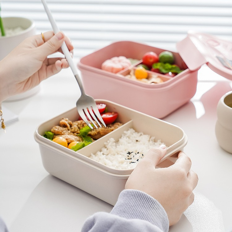 二層式レンジ対応弁当箱