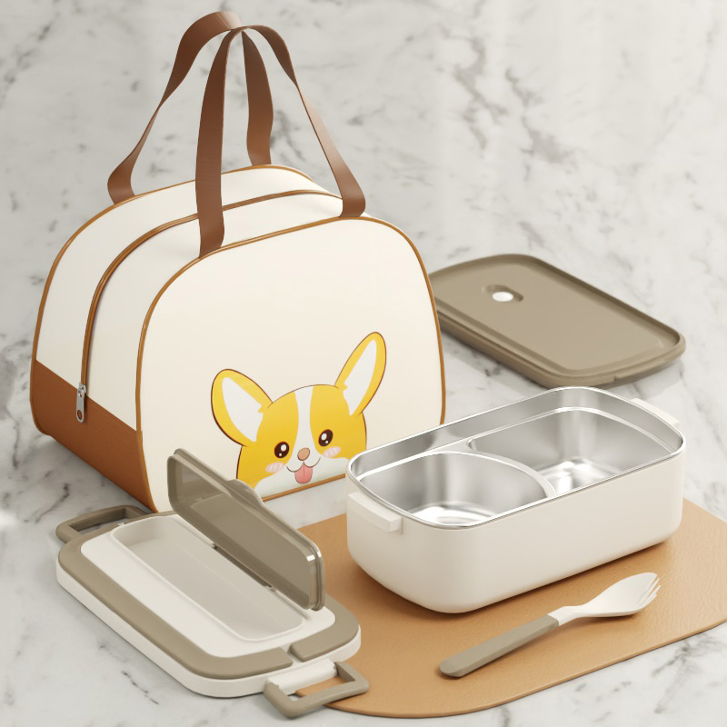 多機能携帯用保温二段式弁当箱