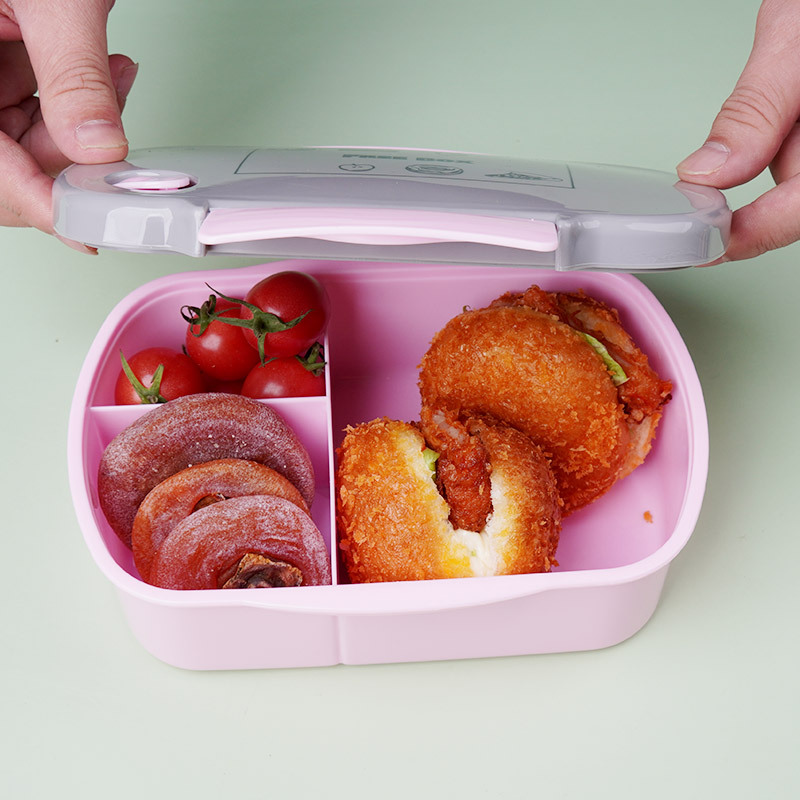 二段式仕切り付き電子調理器対応弁当箱