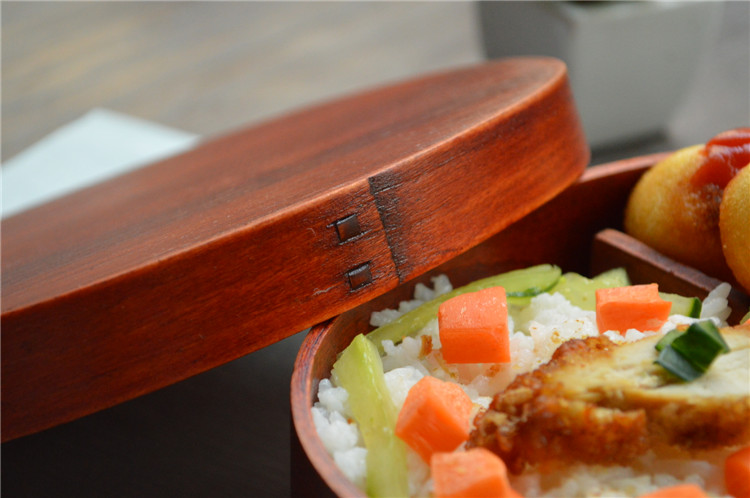 天然木曲げわっぱ弁当箱