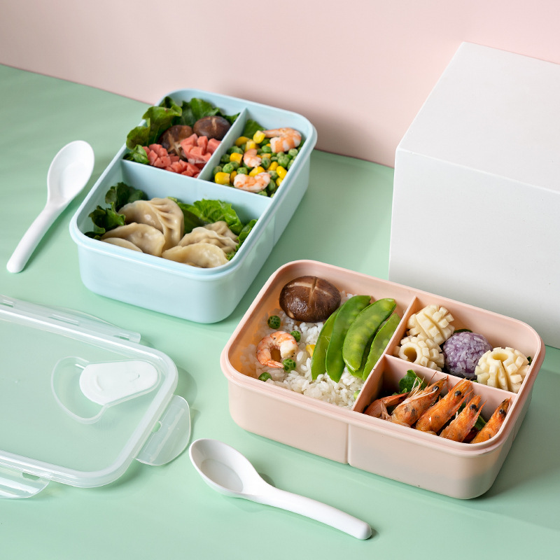 仕切り付き電子調レンジ対応弁当箱