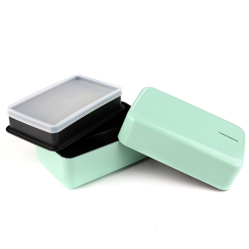 角型二段弁当箱