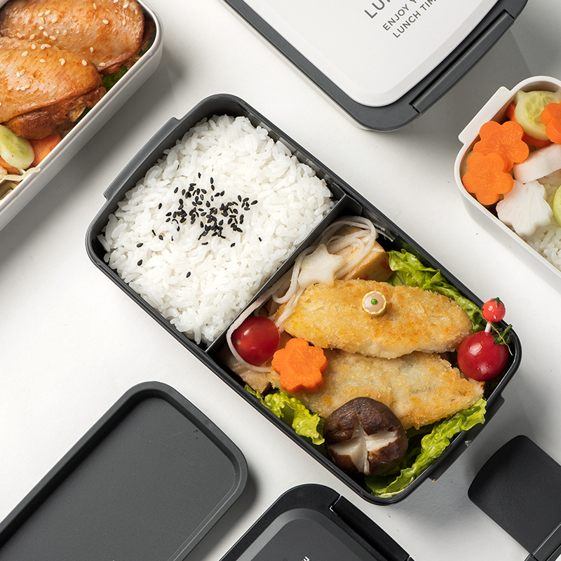 レンジ温め対応仕切り付き弁当箱