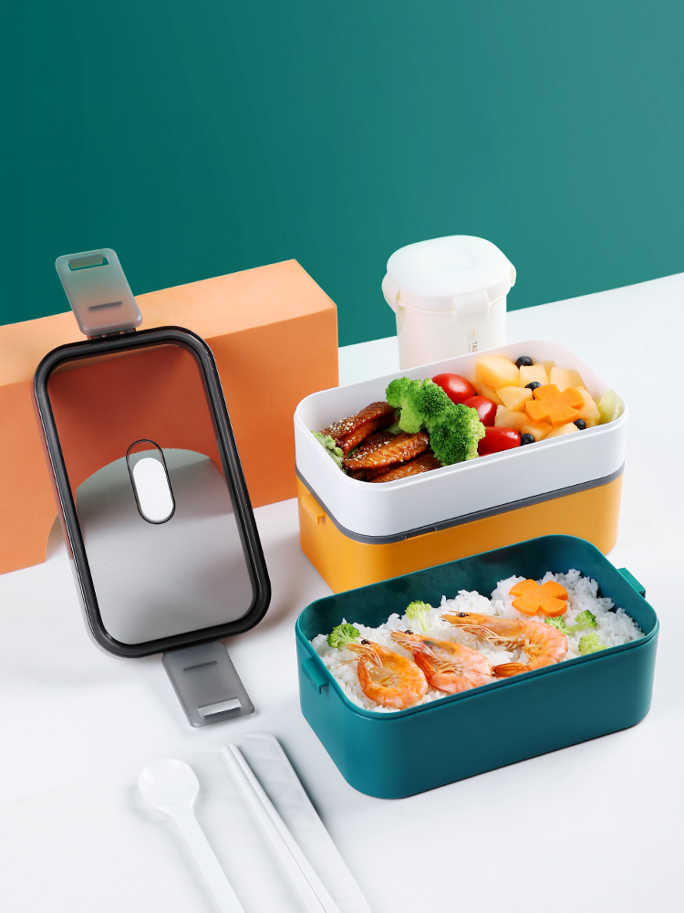 スタッキング式二段弁当箱