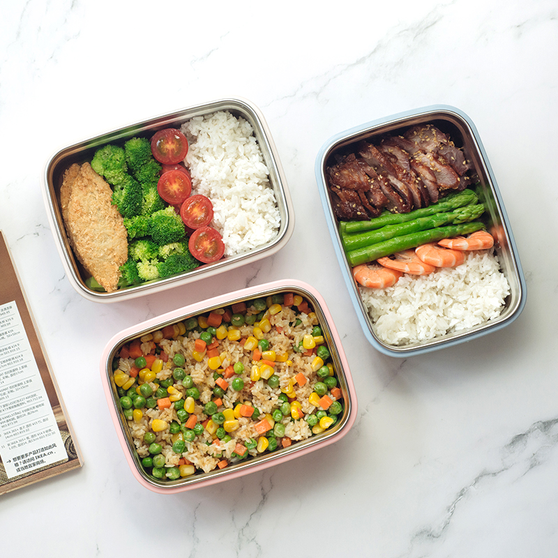 密閉式コンパクトスリム弁当箱
