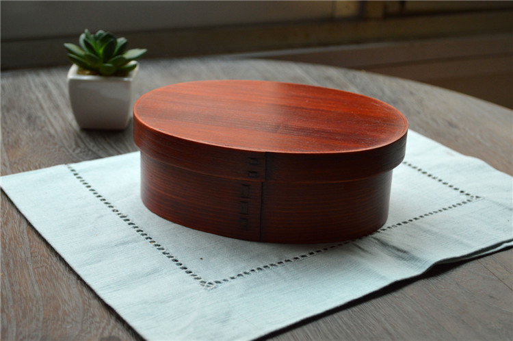 天然木曲げわっぱ弁当箱