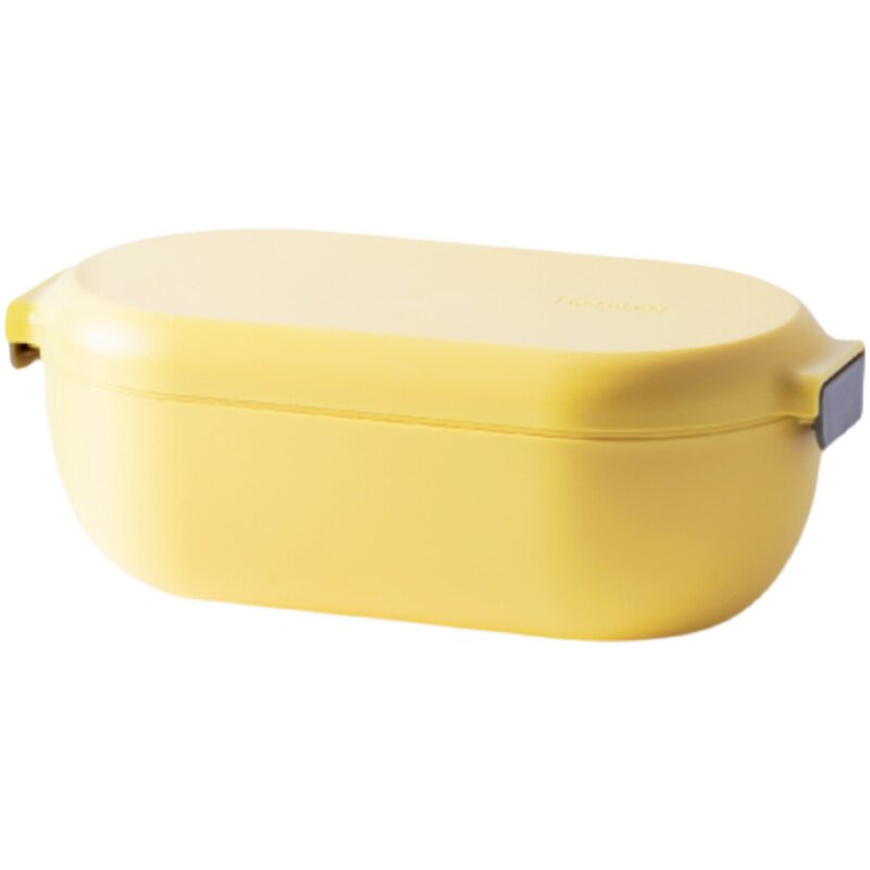 丸型仕切り付き電子レンジ対応弁当箱