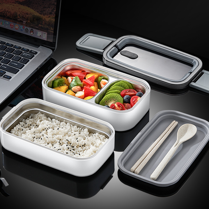 多層式ステンレス保温弁当箱セット
