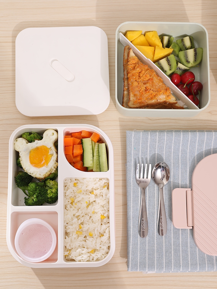 仕切り付き電子レンジ対応弁当箱