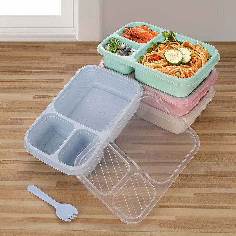 仕切り付きコンパクト弁当箱