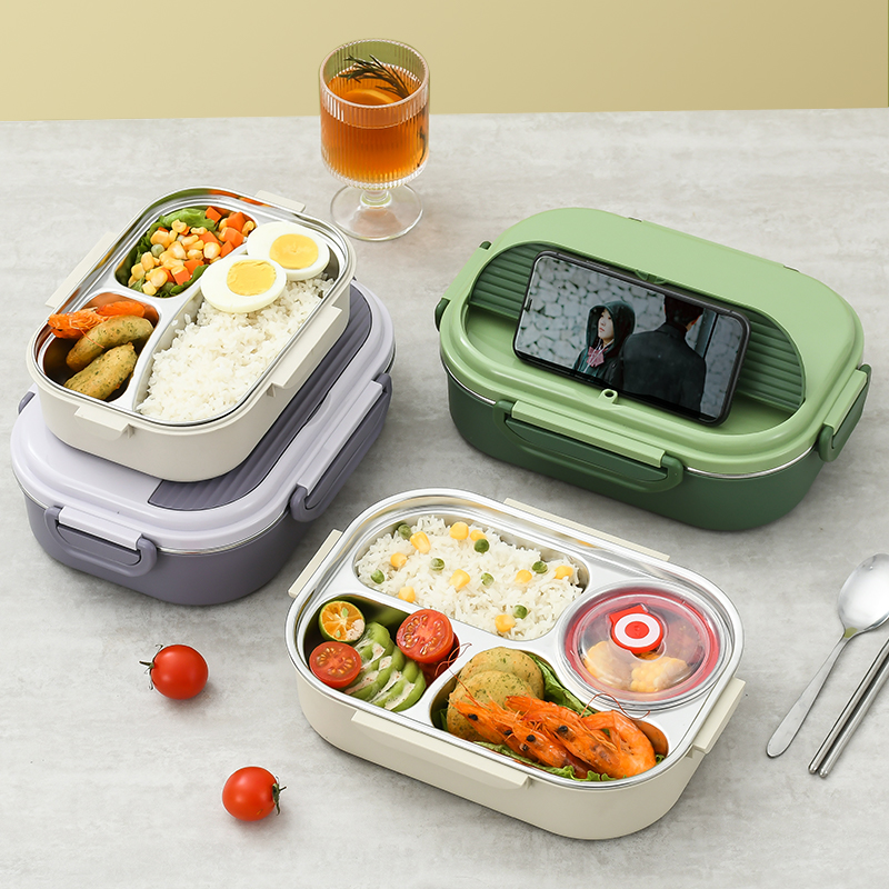 保温仕切り付きお弁当箱