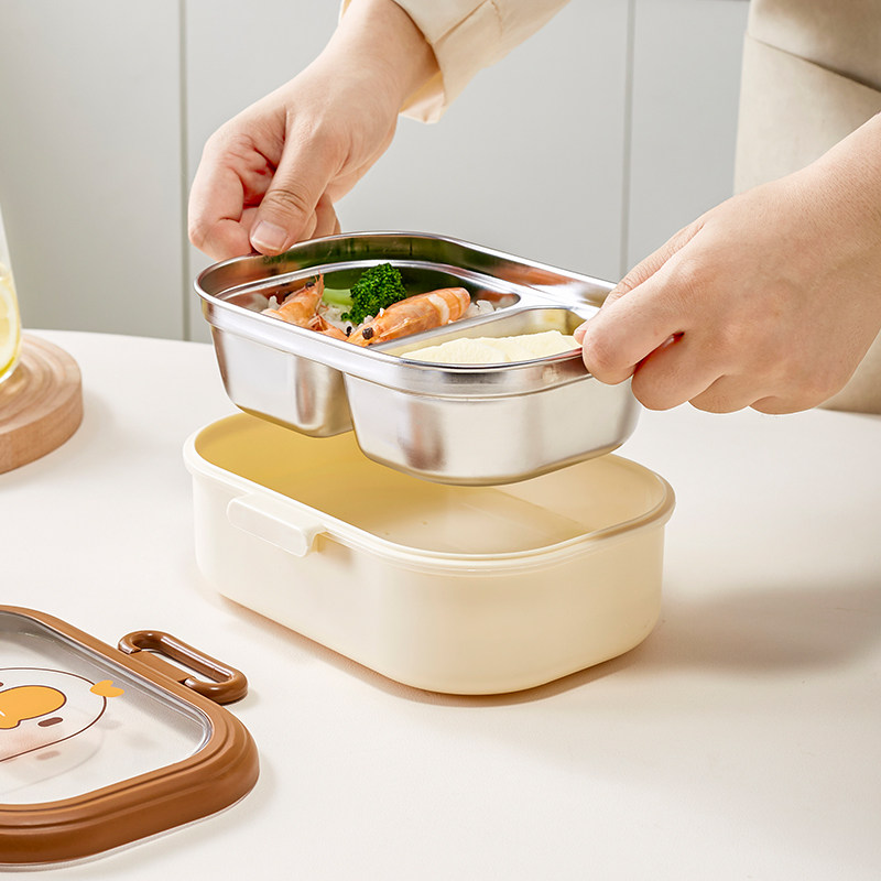 仕切り付き保温弁当箱