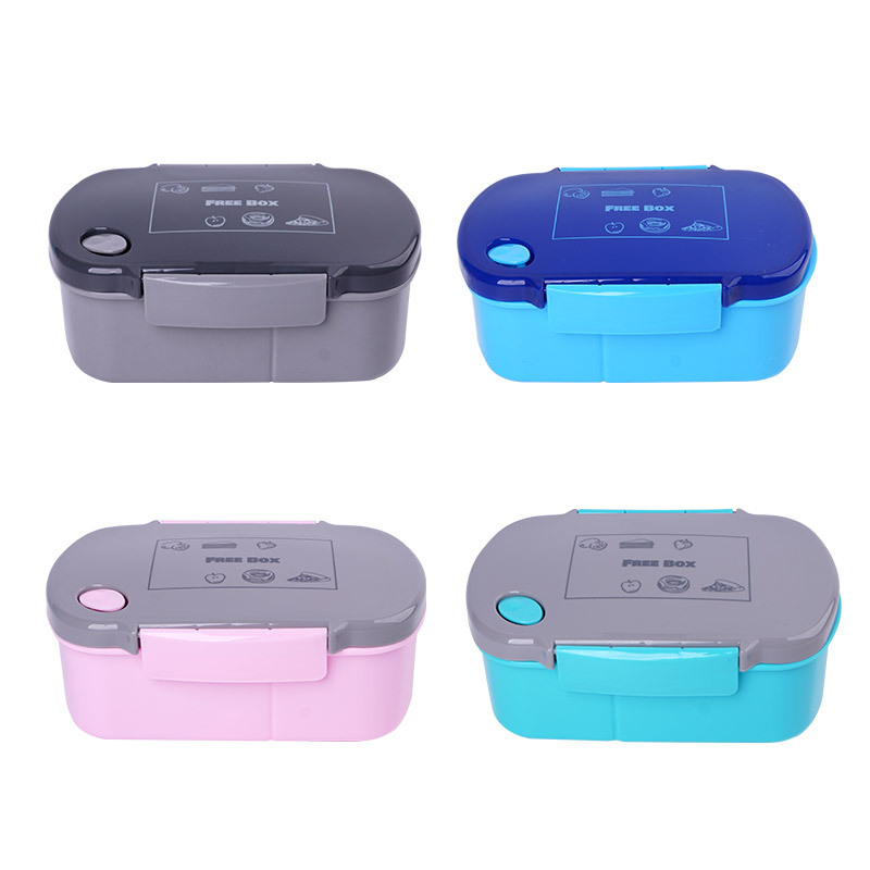 二段式仕切り付き電子調理器対応弁当箱