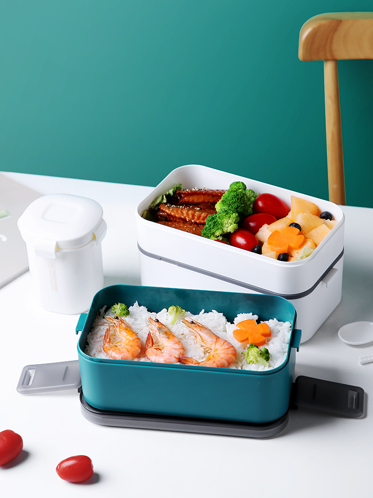 スタッキング式二段弁当箱