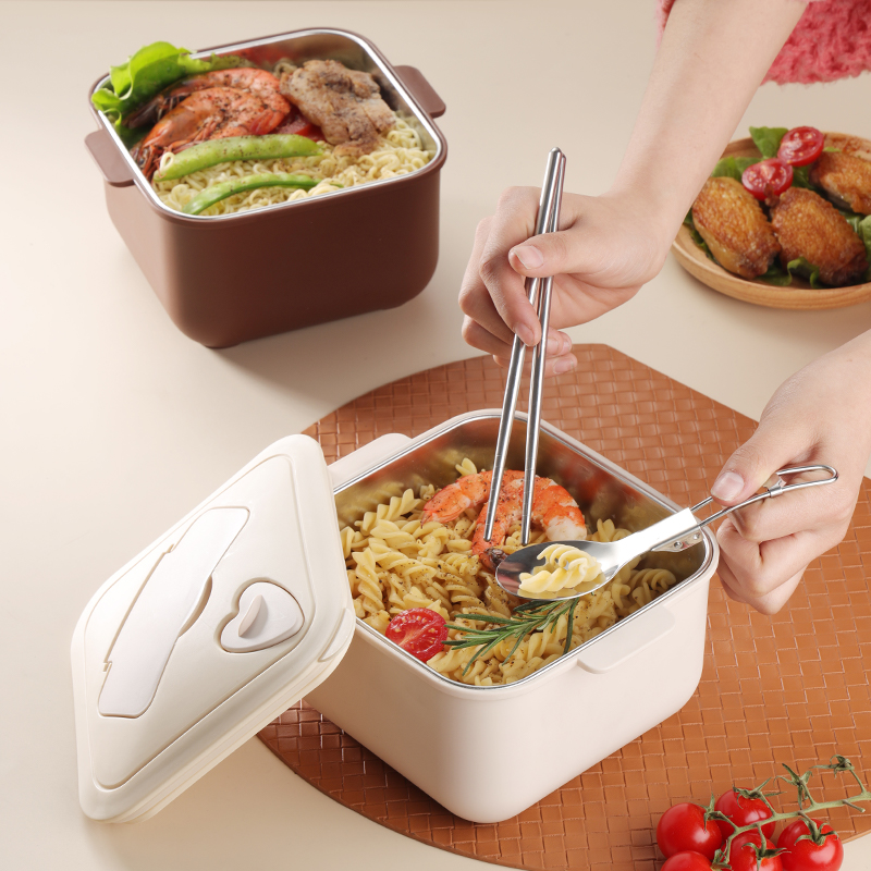 排気孔付き多機能保温弁当箱