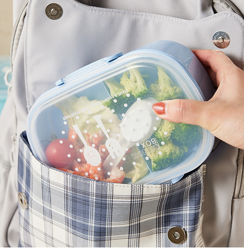 仕切り付きコンパクト弁当箱