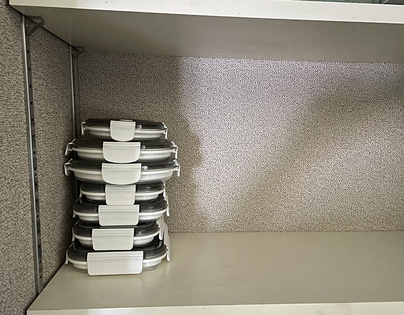 折りたたみ式レンジ対応弁当箱 シリコン保存容器