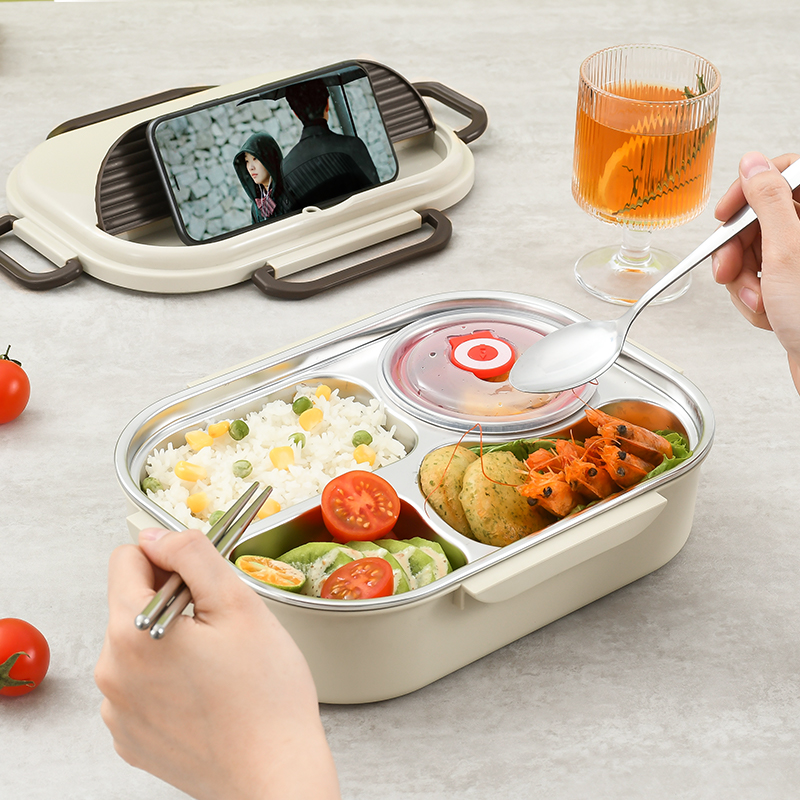 保温仕切り付きお弁当箱