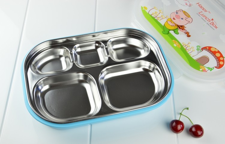 ステンレス製仕切り弁当箱