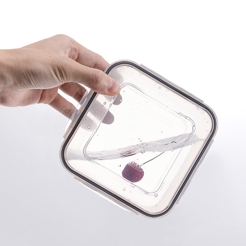 密閉型スリム弁当箱