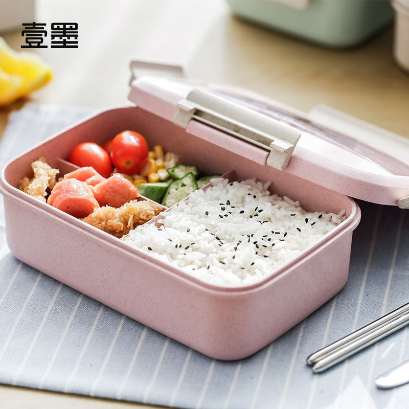 仕切り付き箸収納スリム弁当箱