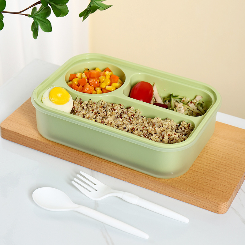 仕切り付き二段式電子レンジ対応弁当箱