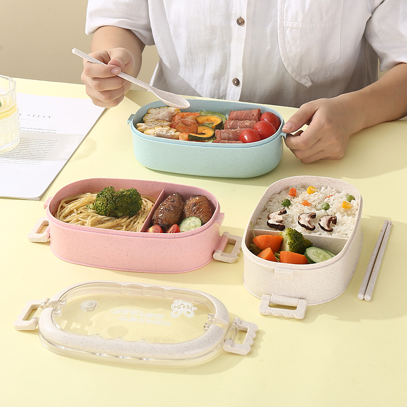 仕切り付きスリム弁当箱