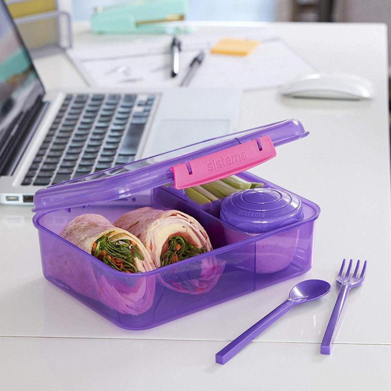 仕切り付きスリム弁当箱