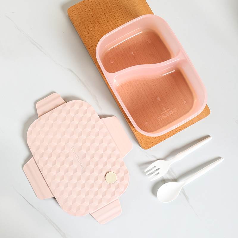 仕切り付き二段式電子レンジ対応弁当箱