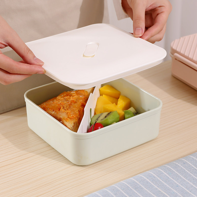 仕切り付き電子レンジ対応弁当箱