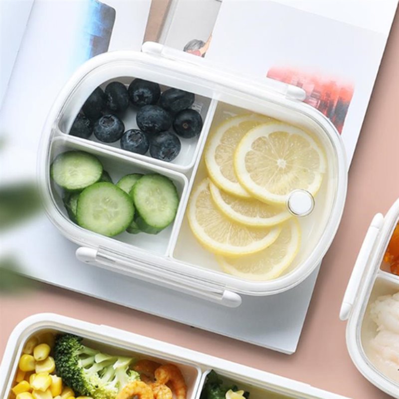 仕切り付きスリム弁当箱