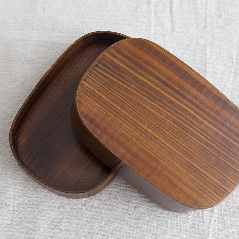 天然木製曲げわっぱ弁当箱