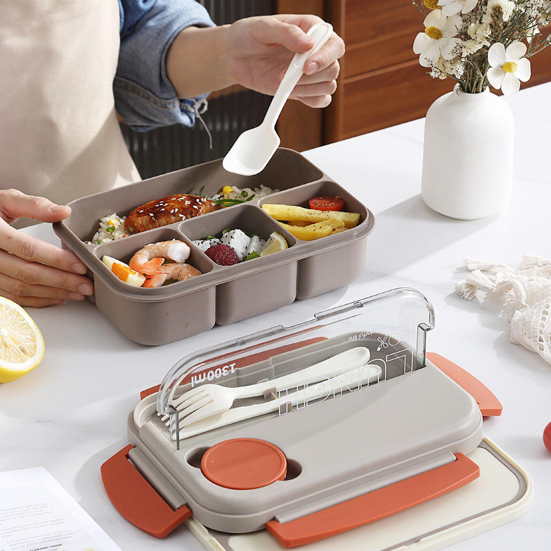 多機能仕切り付きスリム弁当箱